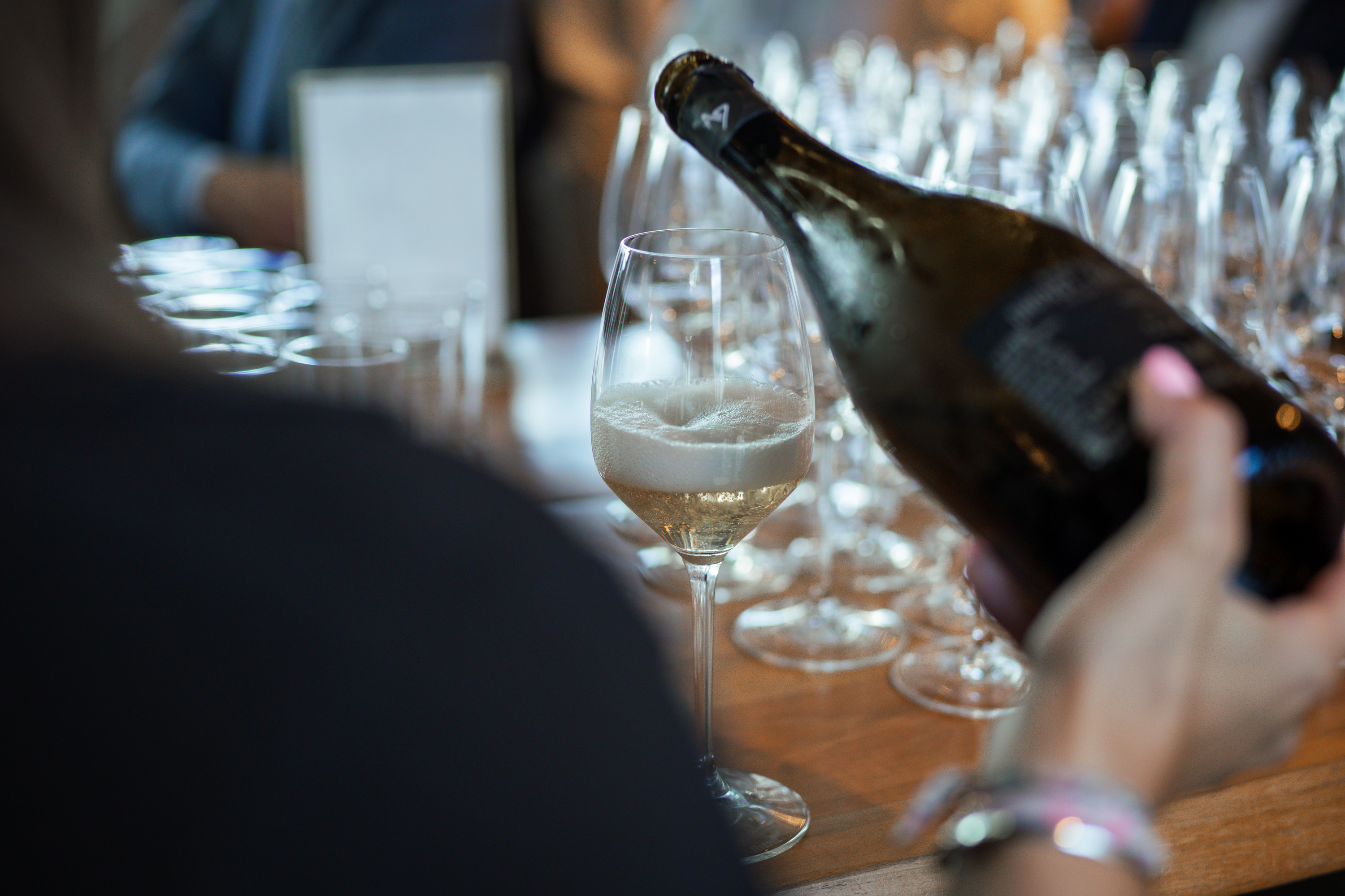 Dégustation lors d'un évènement