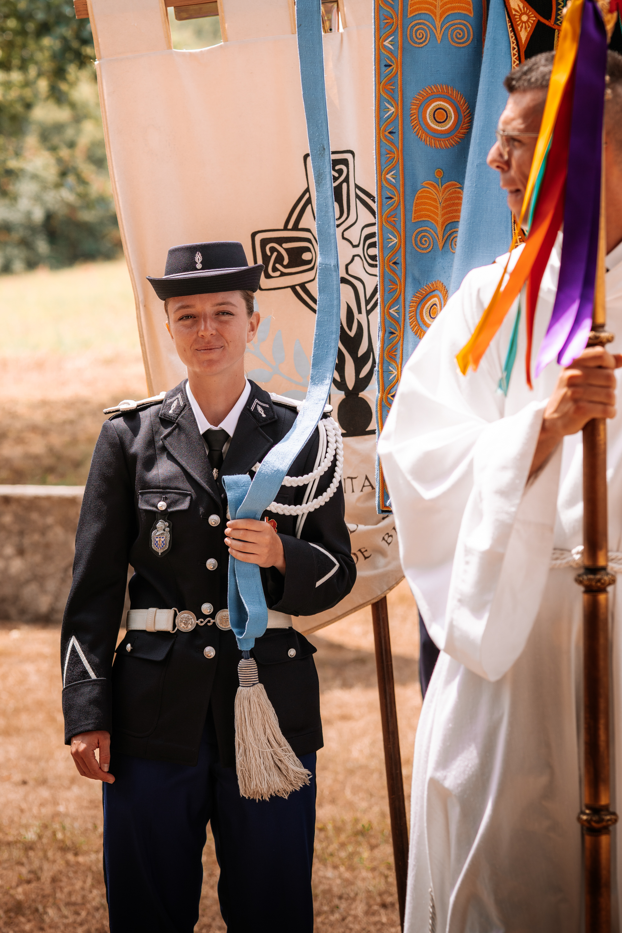 Cérémonie — 142e promotion, École de gendarmerie