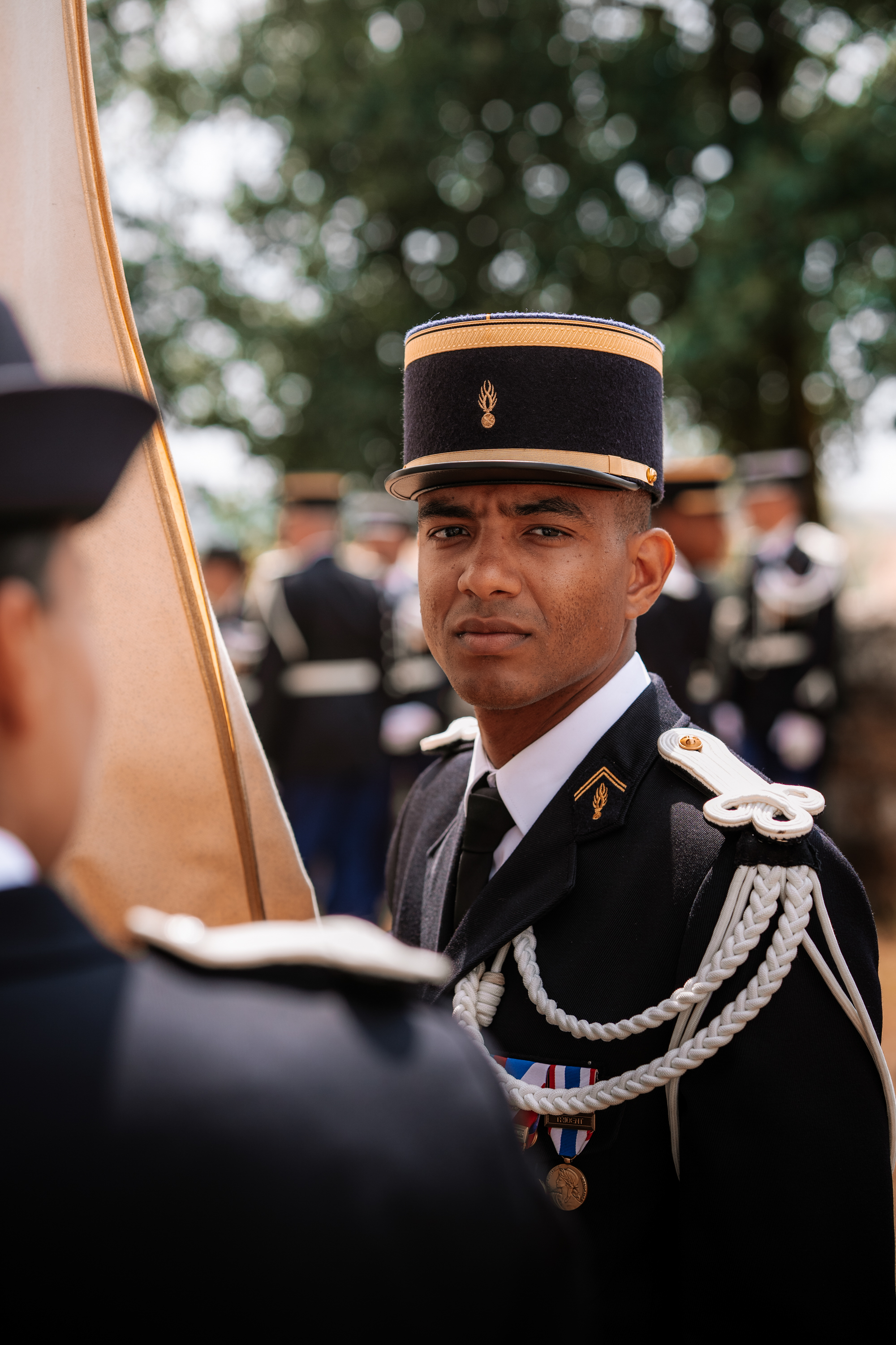Cérémonie — 142e promotion, École de gendarmerie