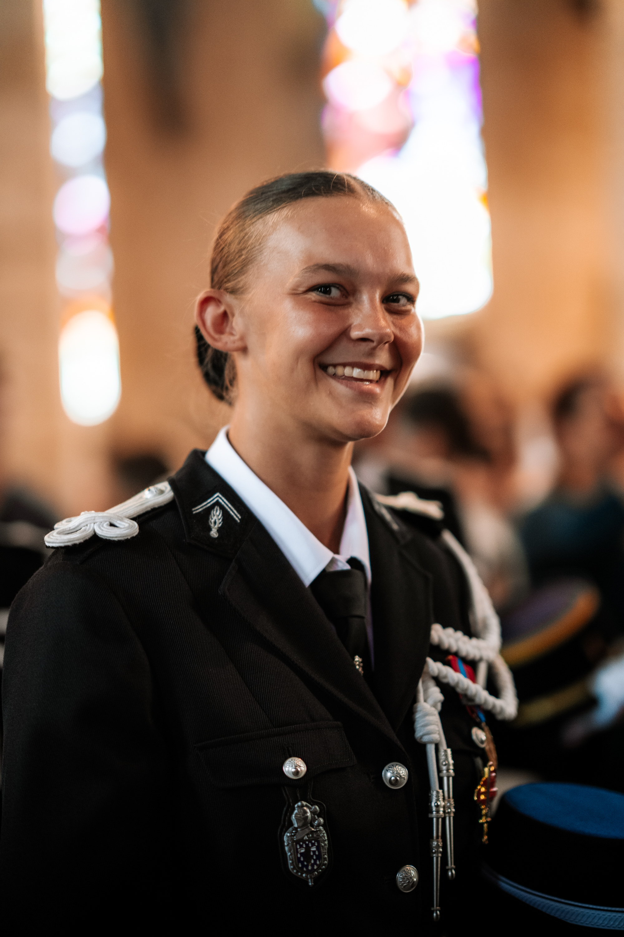 Cérémonie — 142e promotion, École de gendarmerie