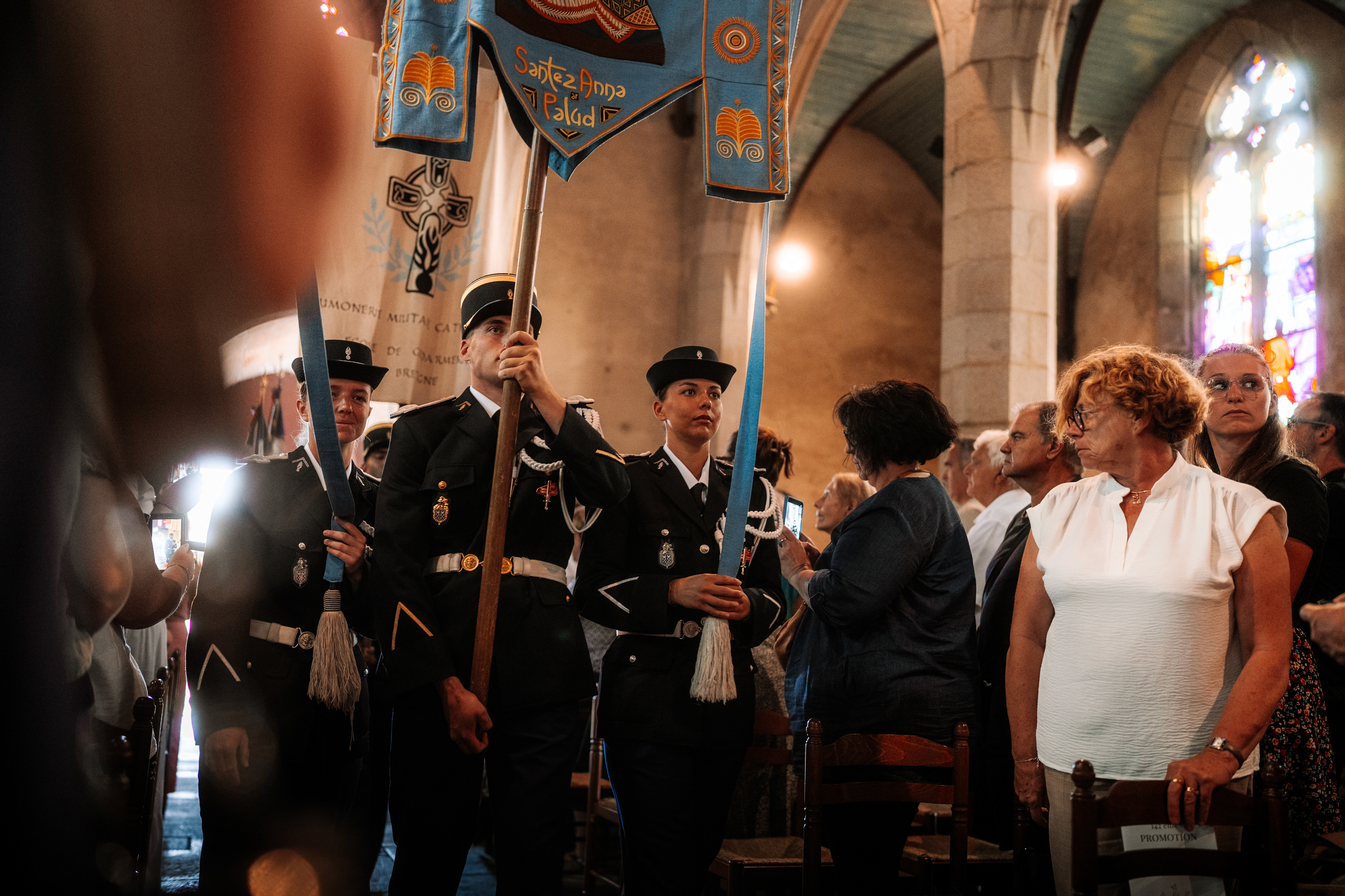 Cérémonie — 142e promotion, École de gendarmerie
