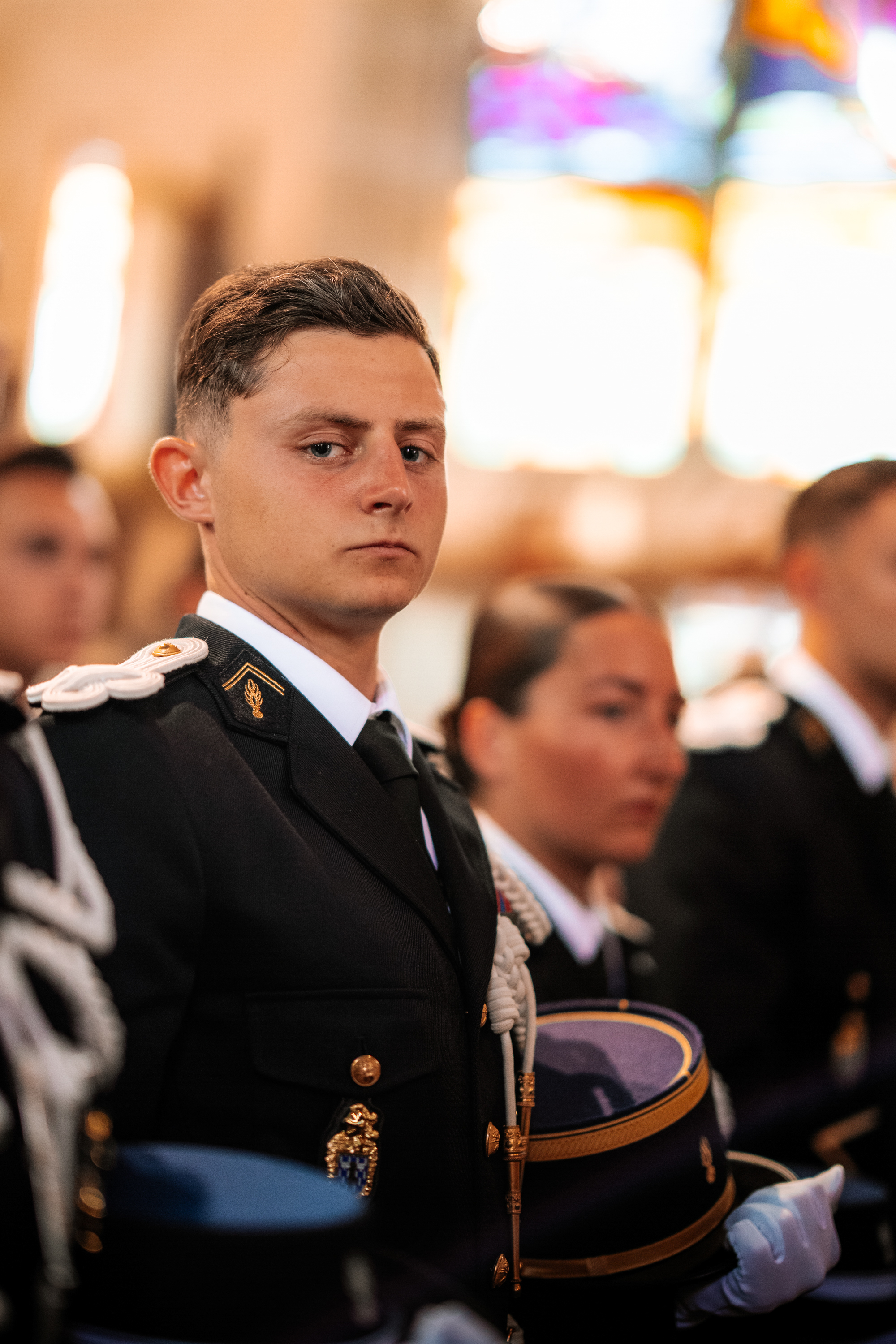 Cérémonie — 142e promotion, École de gendarmerie