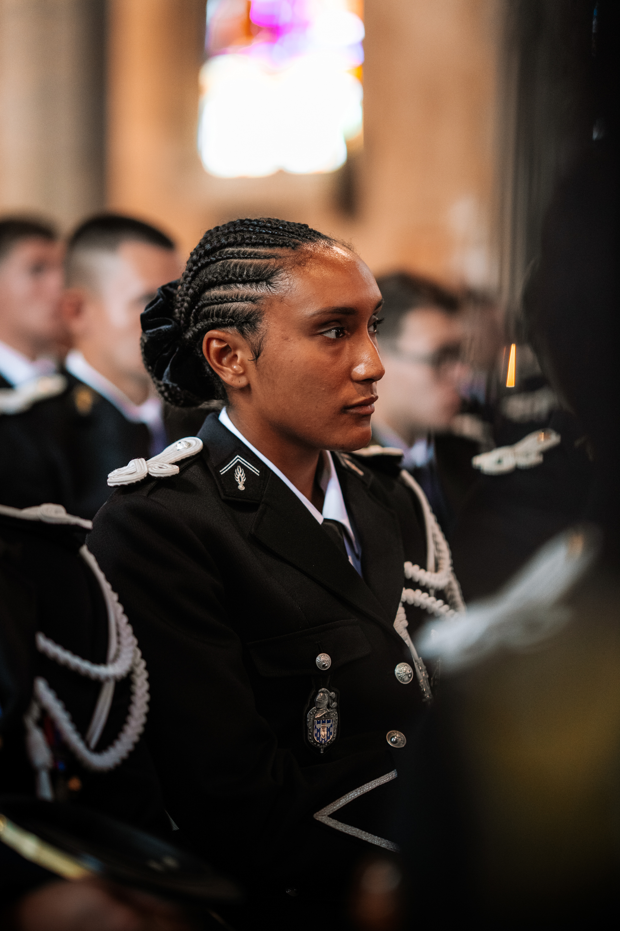 Cérémonie — 142e promotion, École de gendarmerie
