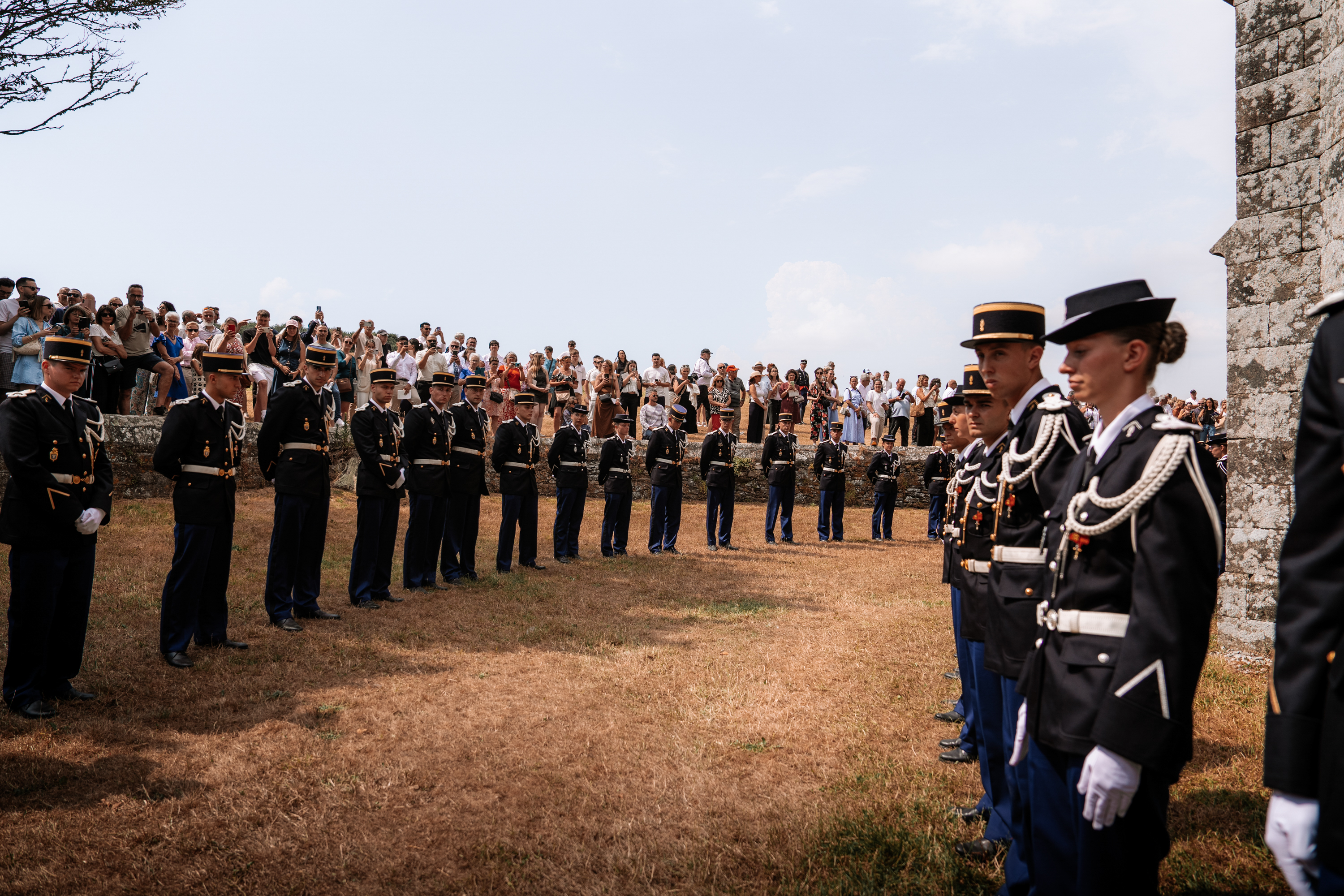 Cérémonie — 142e promotion, École de gendarmerie