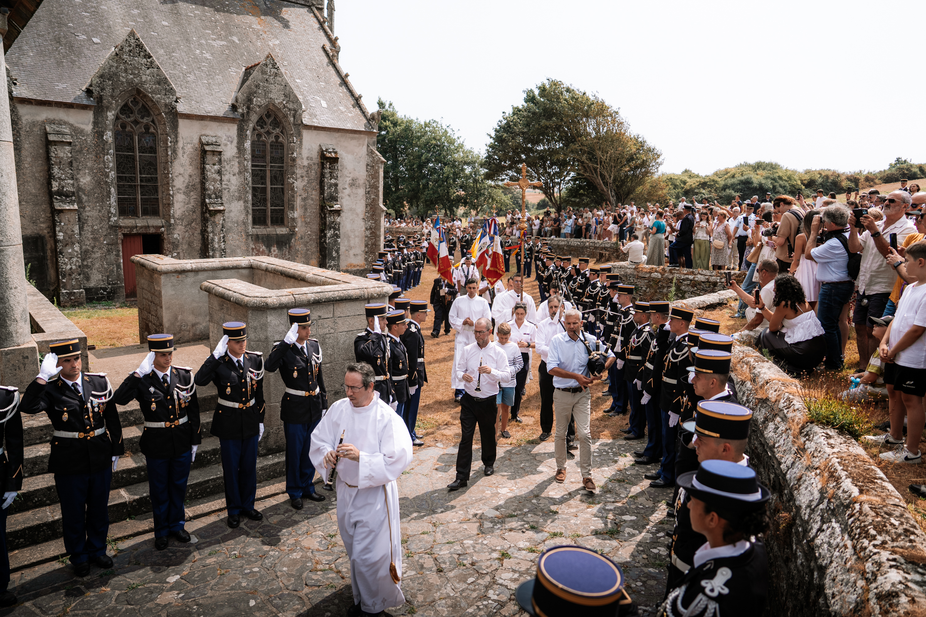 Cérémonie — 142e promotion, École de gendarmerie